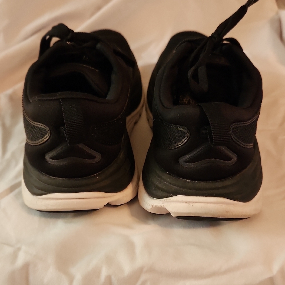 Hoka Black and White Women's Sneakers - Picture 3 of 4